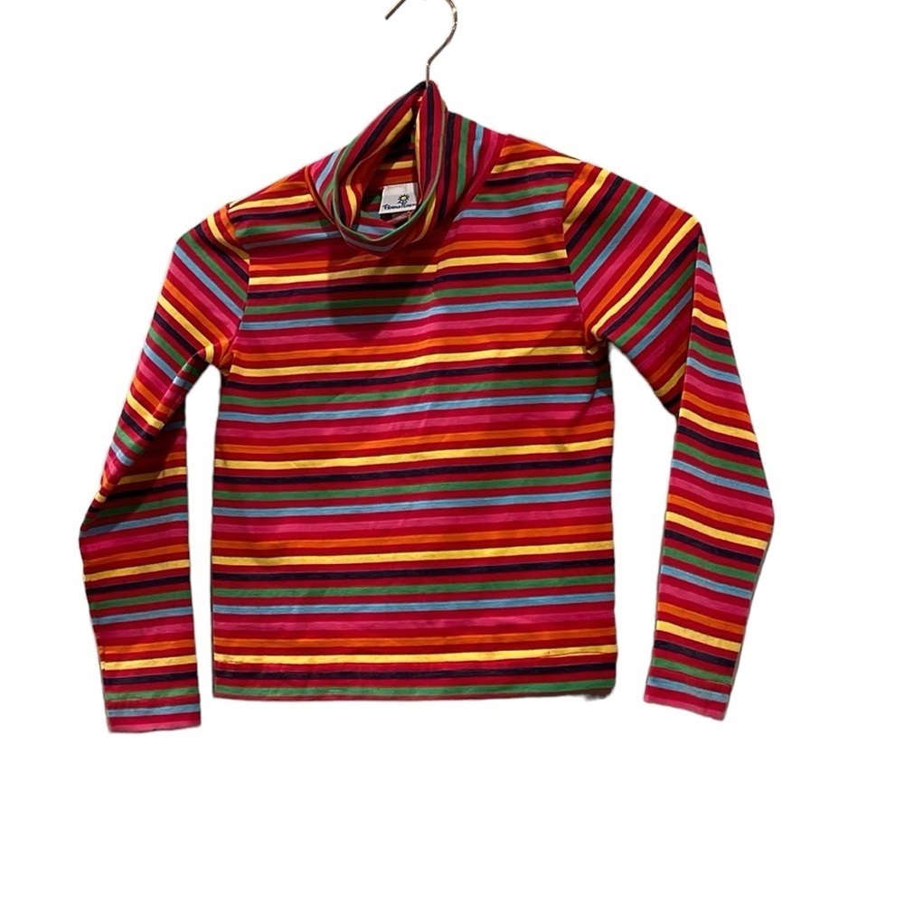 Kids Florence Eisman multicolored turtleneck.  Size 6